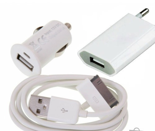 USB + Szivargyújtó + 220v töltő, Univerzális + iphone 5 höz Apple iPhone 5S Dual 2 portos USB autós szivargyújtó töltő